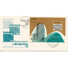 276 - FDC Homenagem à BRASILIANA 83