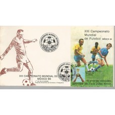 366 - FDC XIII Campeonato Mundial de Futebol México 86.