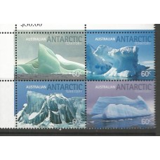 Australian Antartic Territory - 187/90 - Icebergs da Antártica