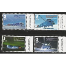 British Antartic Territory - 599/602 - Base Antártica Halley VI