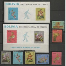 Bolívia -Orquídeas/Futebol(FLO0028B1)