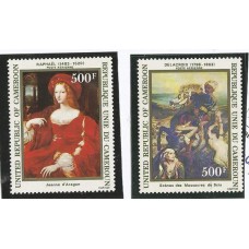 Cameroun - Pinturas de Rafael e Delacroix(DIV-c004)