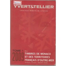 Catálogo Yvert Tellier 2009 Tome 1 BIS