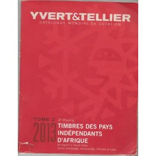 Catálogo Yvert Tellier Pays Independants D'Afrique 2013 usado