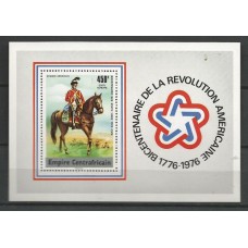 Centrafricaine - 200 Anos Revolução Francesa/Cavalo(DIV-C008A)