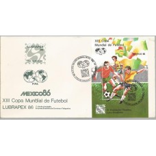 389 - FDC Mundial Futebol/Lubrapex