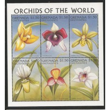 Grenada Grenadines - Orquídeas(FLO-GG10)