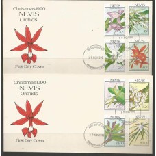 Nevis - FDC Orquídeas