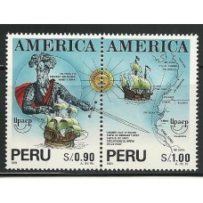 Peru - UPAEP 1993/Descobrimentos/Caravelas(UPAEP007A)