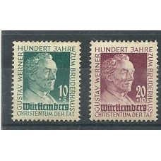 Alemanha (Wurtemberg) - 44/5-Oc.Francesa/Gustav Werner
